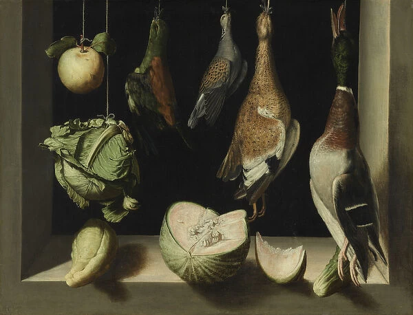 Still Life with Game Fowl, 1600-03 (oil on canvas)