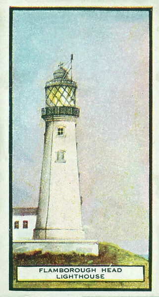 Lighthouses: Flamborough Head Lighthouse (colour litho)