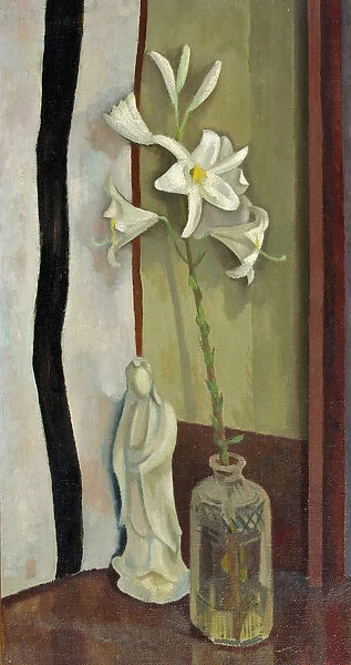 Lilies, 1917 (oil on canvas)