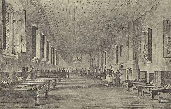 Long Chamber, 1844 (gravure)