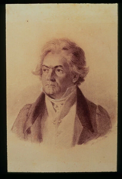 Ludwig van Beethoven (1770-1827), 1824 (print)