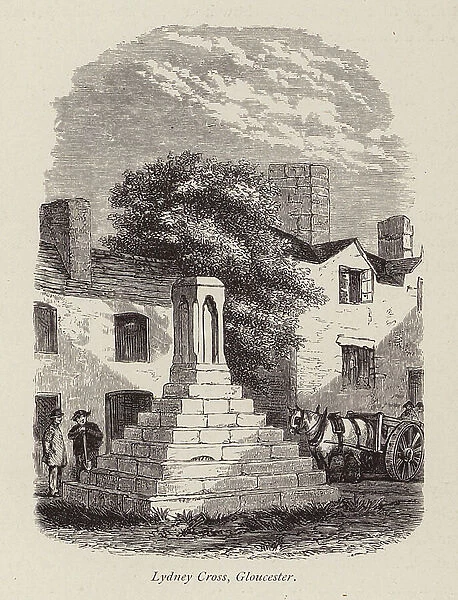 Lydney Cross, Gloucester (engraving)