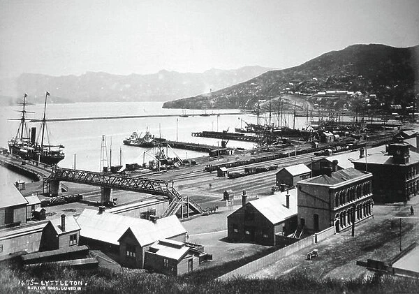 Lyttelton Harbour, 1880