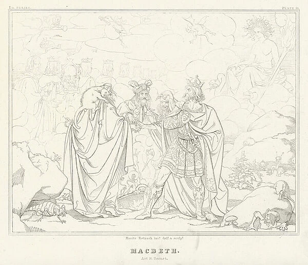 Macbeth, Act IV, Scene 1 (engraving)
