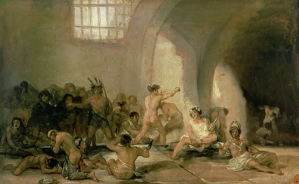 The Madhouse, 1812-15 (oil on canvas)