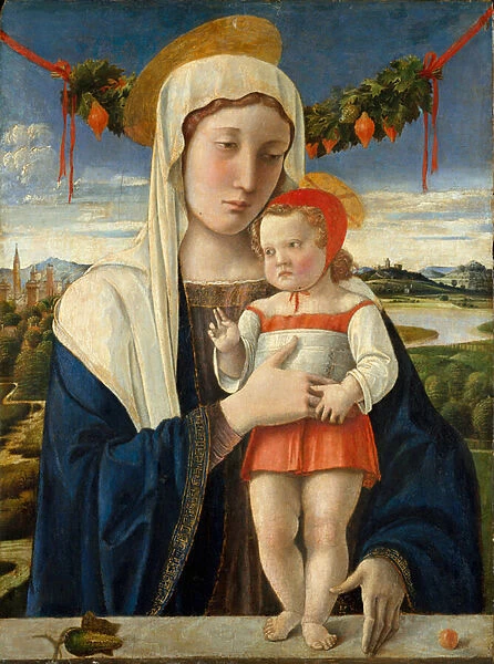 Madonna and Child, c. 1470 (tempera, oil, and gold on wood)