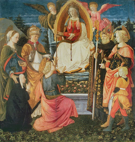 The Madonna of the Sacred Girdle, 1456 (tempera on panel)
