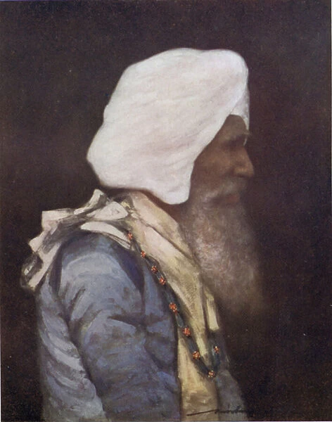 The Maharaja of Nabha (colour litho)