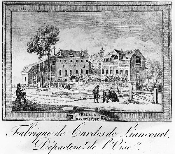 Manufacture, Duke de la Rochefoucauld in Liancourt; String Factory of Liancourt