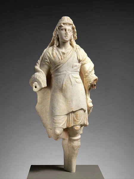 Marble statuette of Dionysos, early 3rd century BC (marble)
