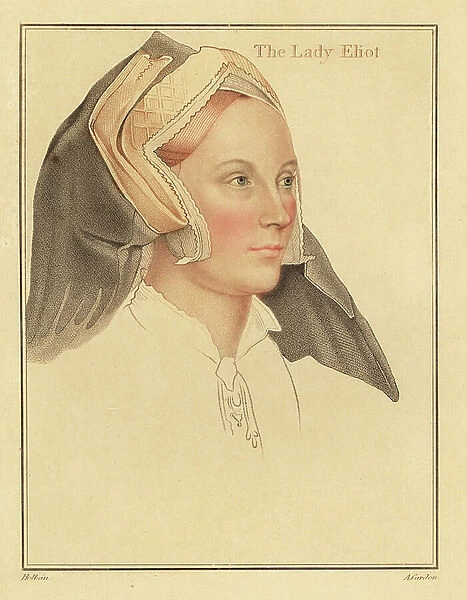 Margaret, Lady Elyot, died 1569. 1812 (engraving)