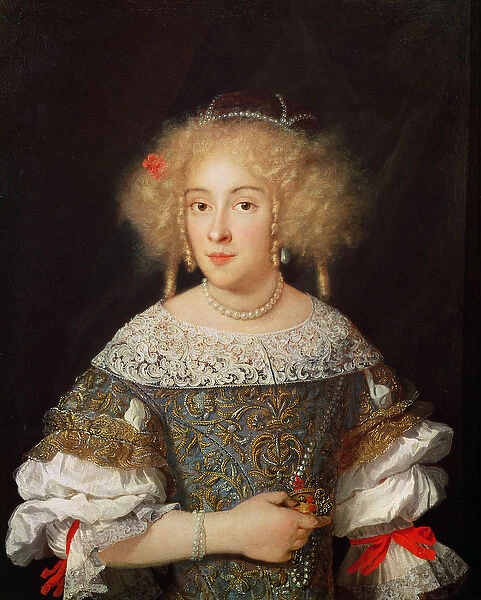 Marguerite Louise d Orleans (oil on canvas)