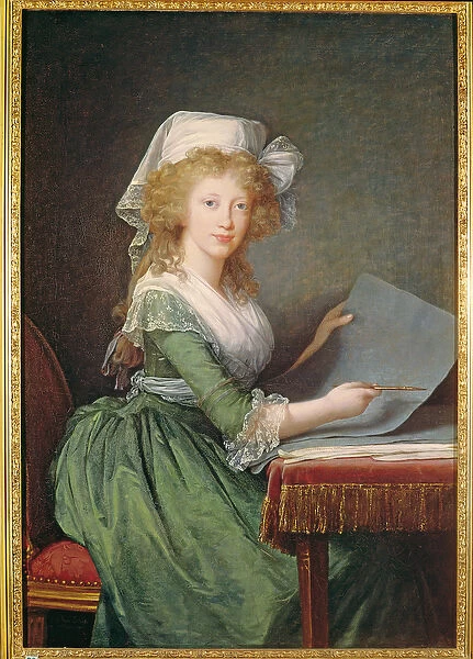 Marie-Louise of Bourbon-Sicily (1773-1802) 1790 (oil on canvas)
