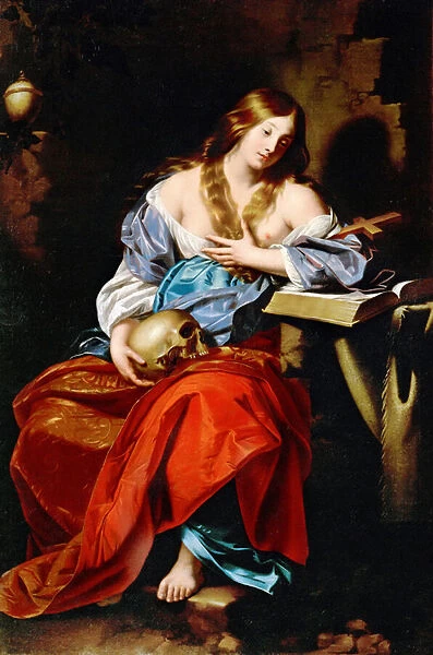 Marie Madeleine - Mary Magdalene, by Renieri (Regnier), Niccolo (c. 1590-1667)