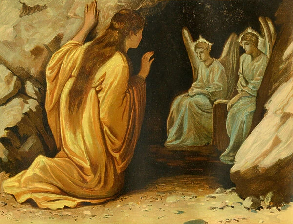 Mary Magdalene at the Jesus tomb