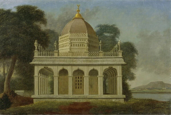 Mausoleum at Outatori near Trichinopoly, c. 1788 (oil on canvas)
