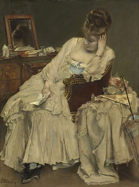 Memories and Regrets, c. 1874 (oil on canvas)