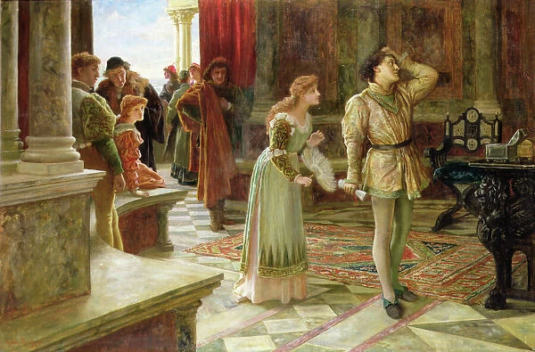 The Merchant of Venice, 1892 (oil on canvas)