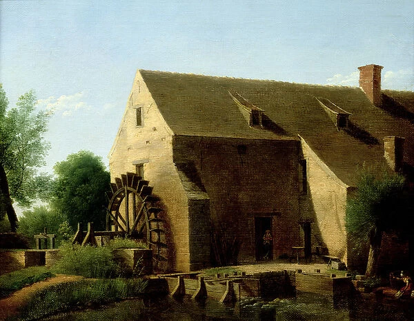 A Mill, 1800-06 (oil on canvas)