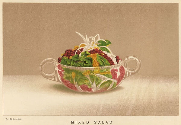 Mixed Salad (colour litho)