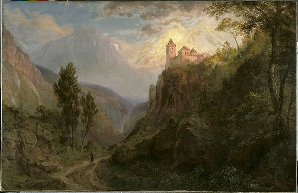 The Monastery of San Pedro (Our Lady of the Snows), 1879 (oil on canvas)