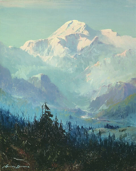 Mount McKinley (oil on canvas)