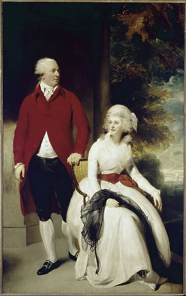 Mr. and Mrs. John Julius Angerstein (oil on canvas, 1792)
