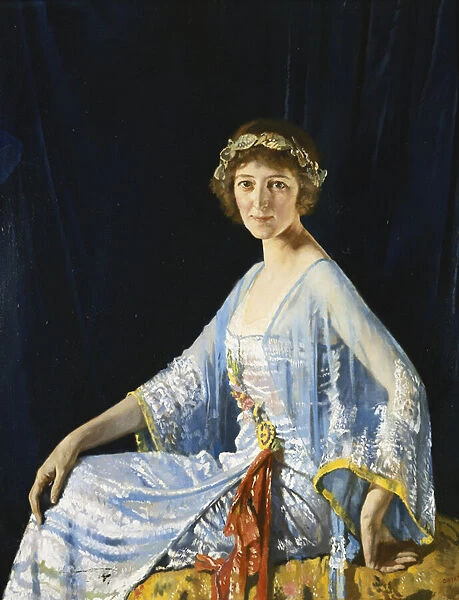 Mrs. Georgina Drum, 1920 (oil on canvas)