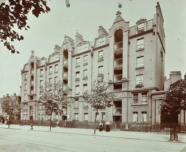 Muswell Estate, London, 1907 (b  /  w photo)
