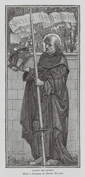 Nacien the Hermit (engraving)