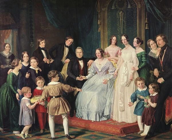 The Neuss Family, 1842