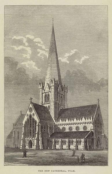 The New Cathedral, Tuam (engraving)