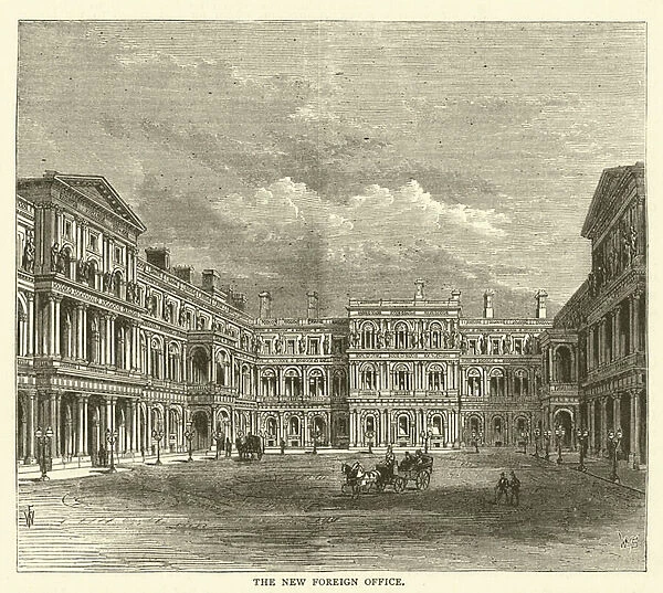 The New Foreign Office (engraving)