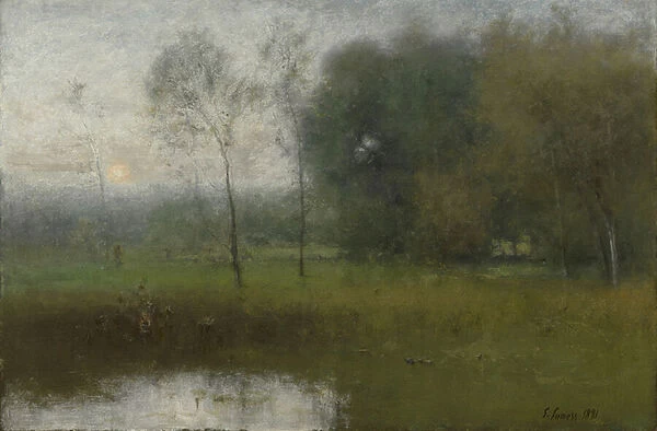 New Jersey Landscape, 1891 (oil on canvas)