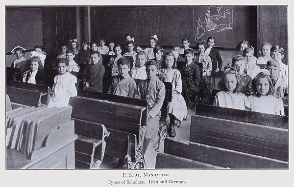 New York School Enquiry, 1911-13: Ps 51, Manhattan (b  /  w photo)