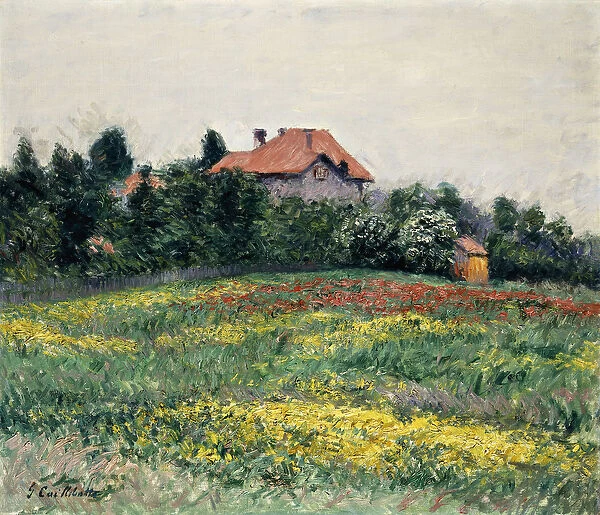 Normandy Countryside; Paysage en Normandie, 1884 (oil on canvas)