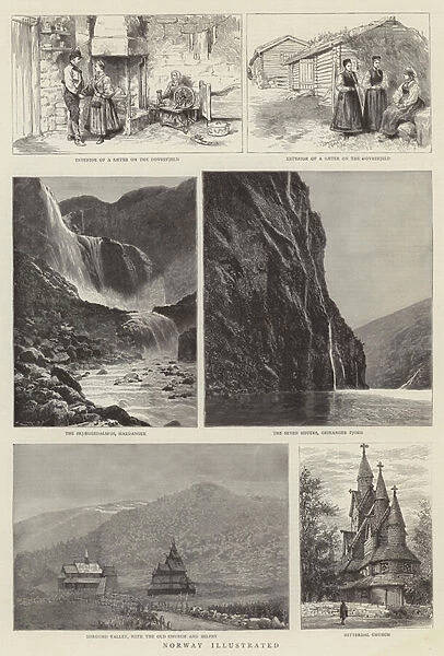 Norway Illustrated (engraving)
