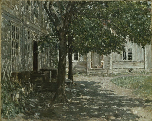 Notarius public house on Toten, 1897 (oil on canvas)