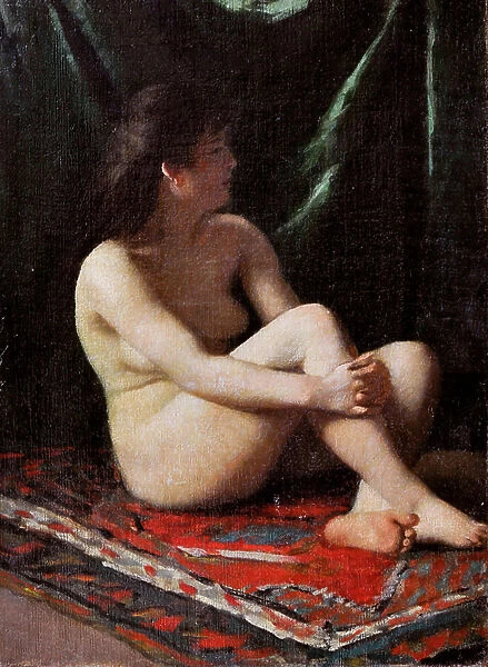 Nude, c.1865-68 (oil on canvas)