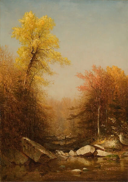 October in the Catskills, 1879 (oil on canvas)
