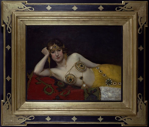 An Odalisque, 1921 (oil on canvas)