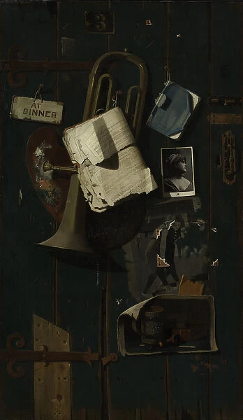 Ordinary Objects in the Artists Creative Mind, 1887 (oil on canvas)