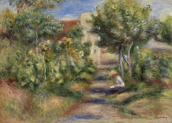 The Painter's Garden, Cagnes, c. 1908 (oil on canvas)