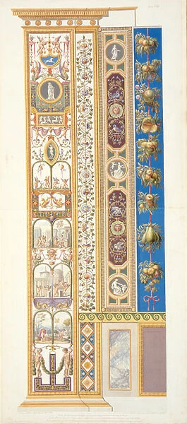 Panel from the Raphael Loggia at the Vatican, from