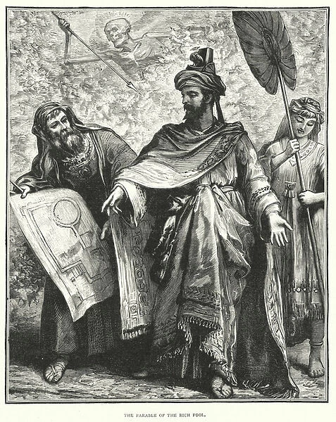 The Parable of the Rich Fool (engraving)