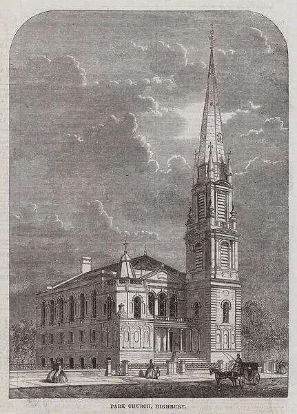 Park Church, Highbury (engraving)