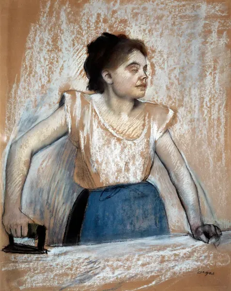 Pastel painting by Edgar Degas (1834-1917). 1869 Sun. 0, 74 x 0, 61 m Paris