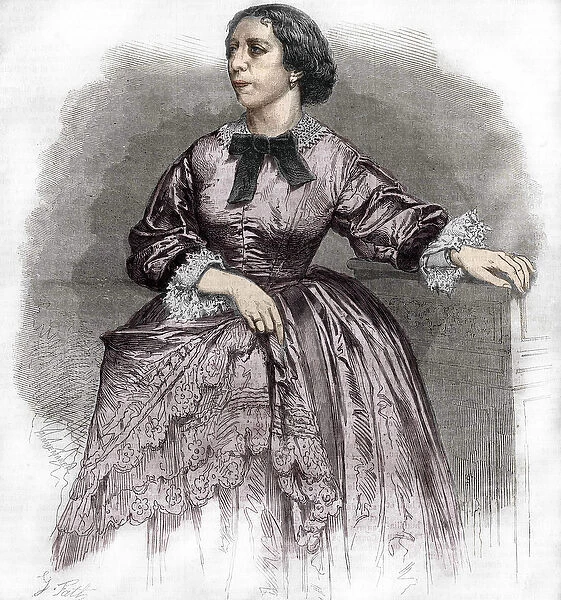 Pauline Viardot - Garcia (1821-1910), French singer