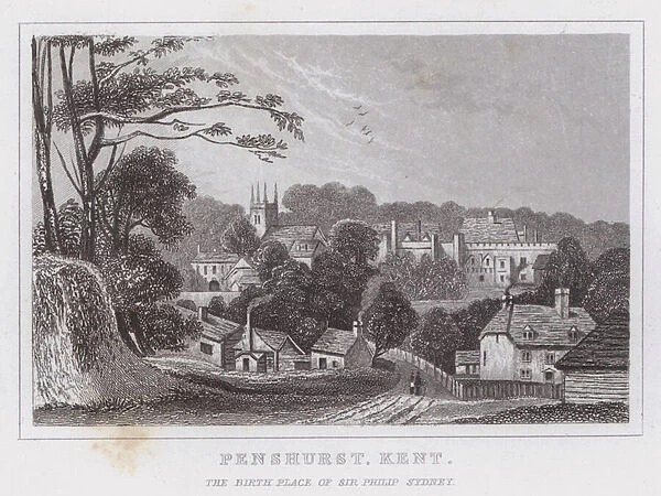Penshurst, Kent (engraving)