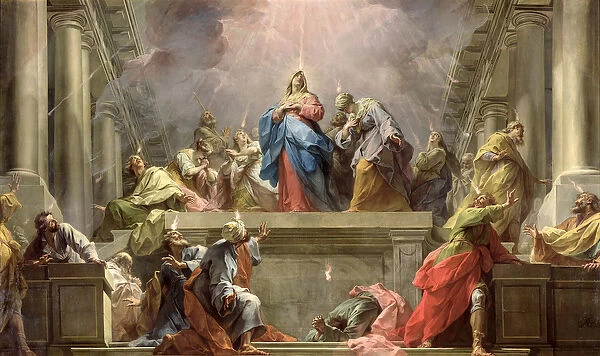 Pentecost, 1732 (oil on canvas)